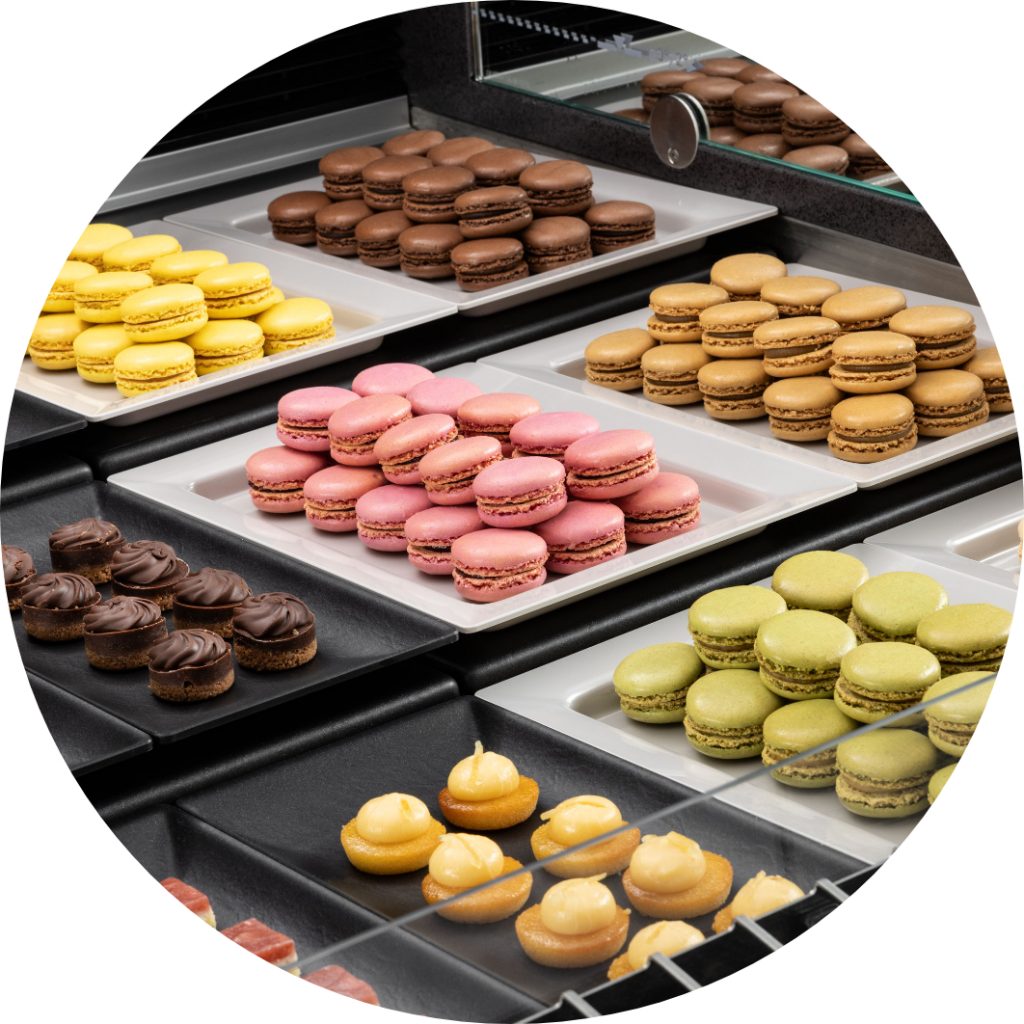 Frischetheke in der Confisserie