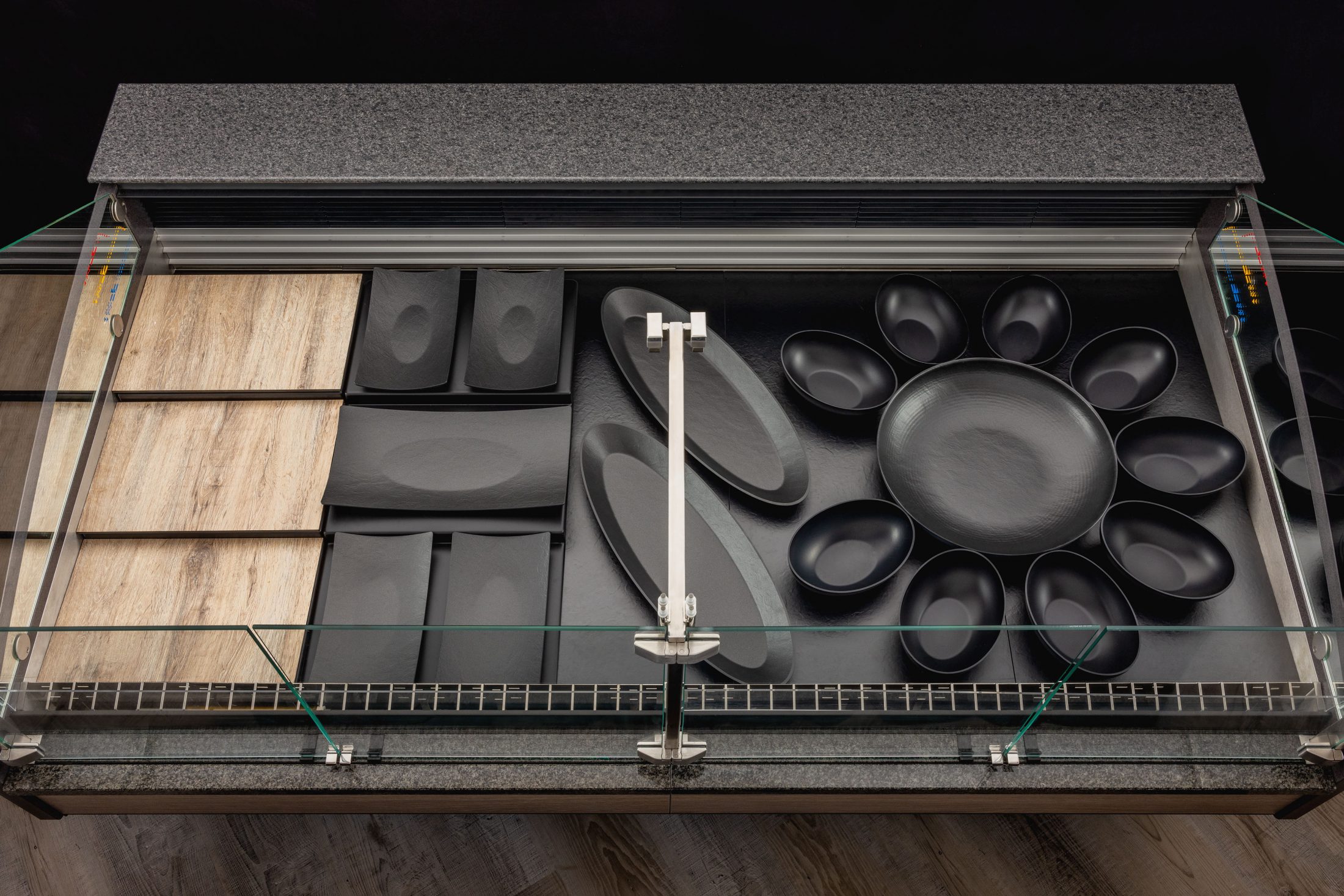 Modular presentation systems without snack