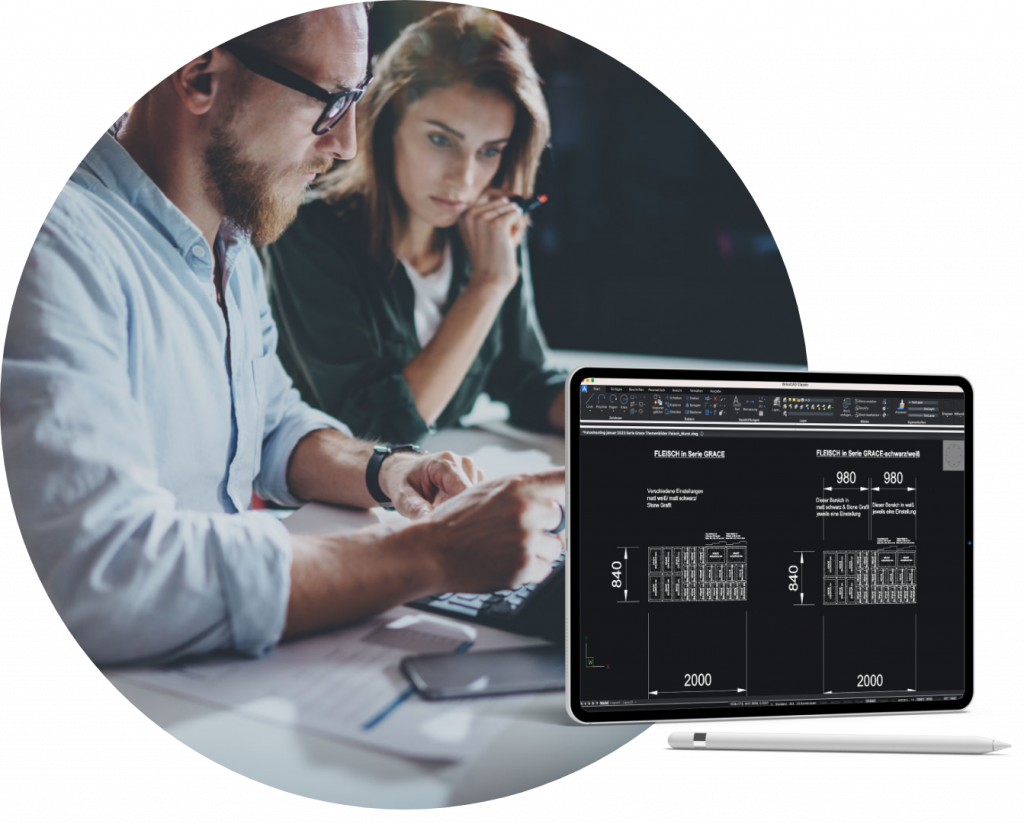 Beratung und Thekenplanung bei PricoPlex mit modularem System