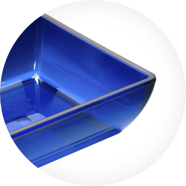 Transparente Farben für Thekenausstattung 