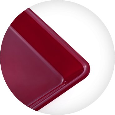 Glänzende Farben für Thekenausstattung 