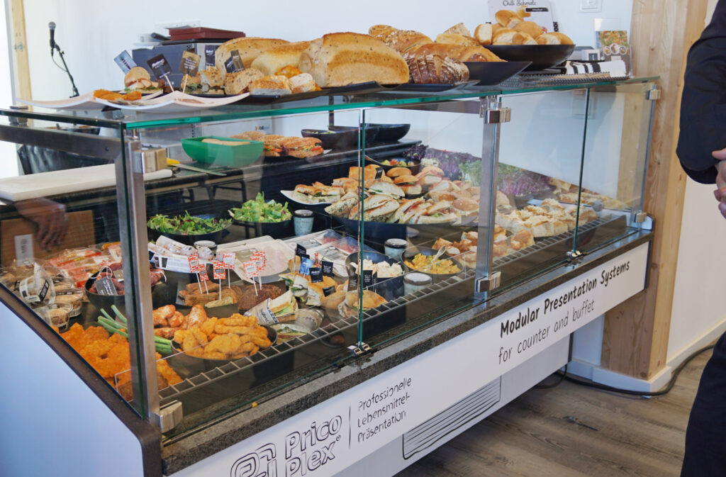 Die Snacktheke beim ersten Snackworkshop – ein echter Hinguxcker