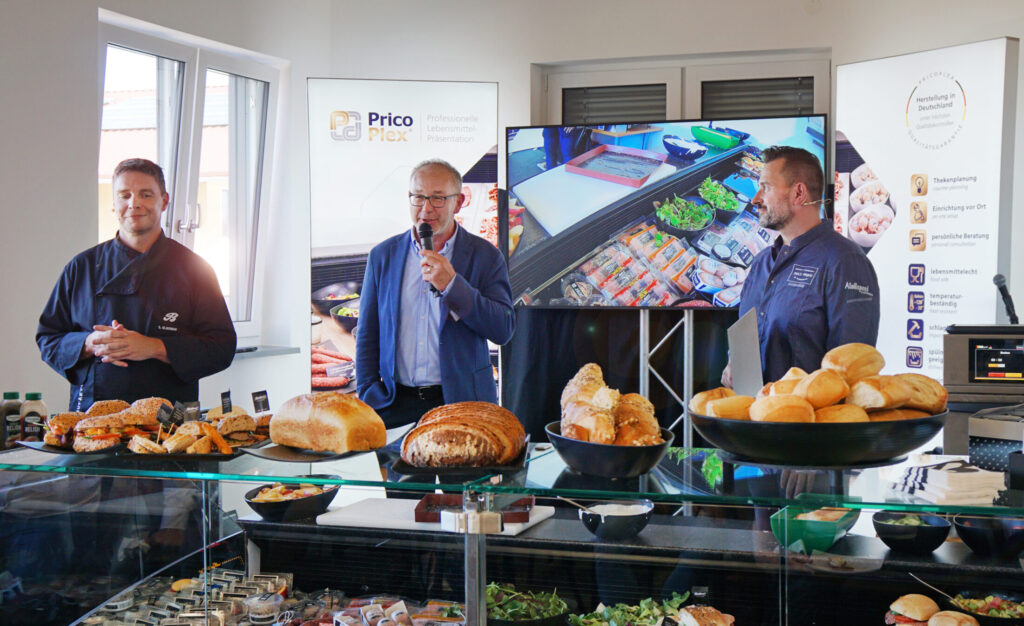 Christian Priebe, PricoPlex, eröffnet den ersten Snackworkshp