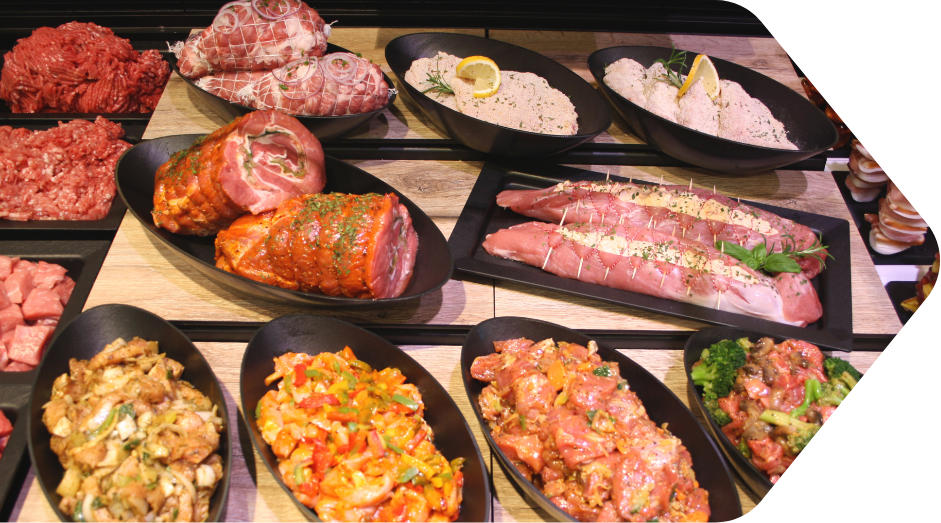 Mariniertes in den Schalen von PricoPlex