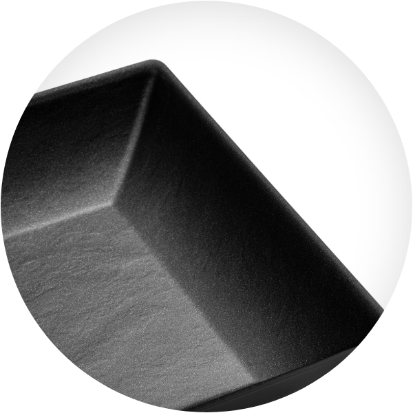 Thekenschale GRACE Schieferoberfläche
