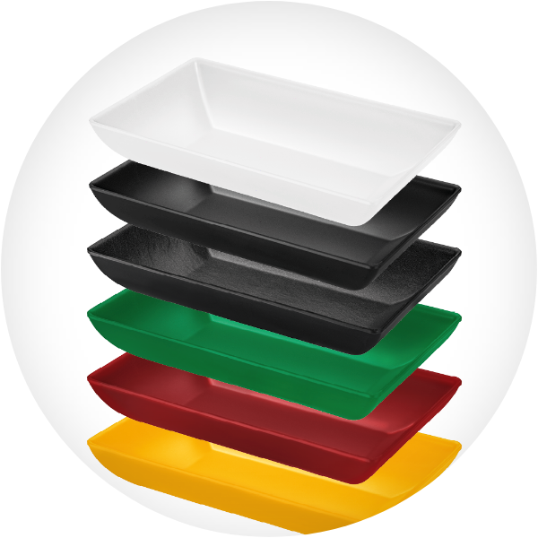 Thekenschale GRACE verschiedene Farben