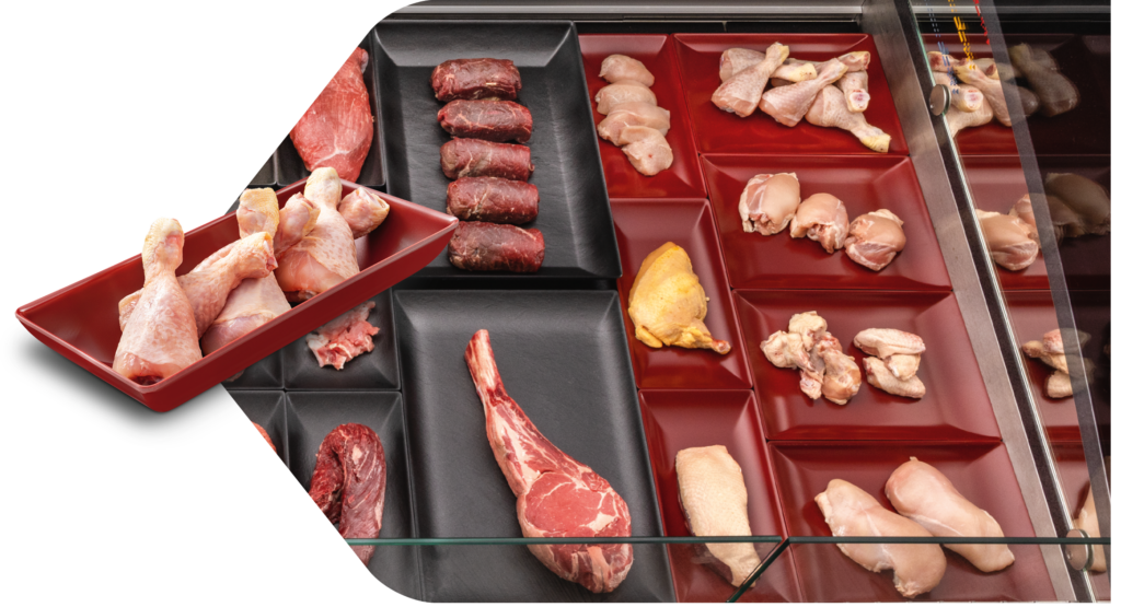 verschiedenfarbige Platten und Schalen GRACE