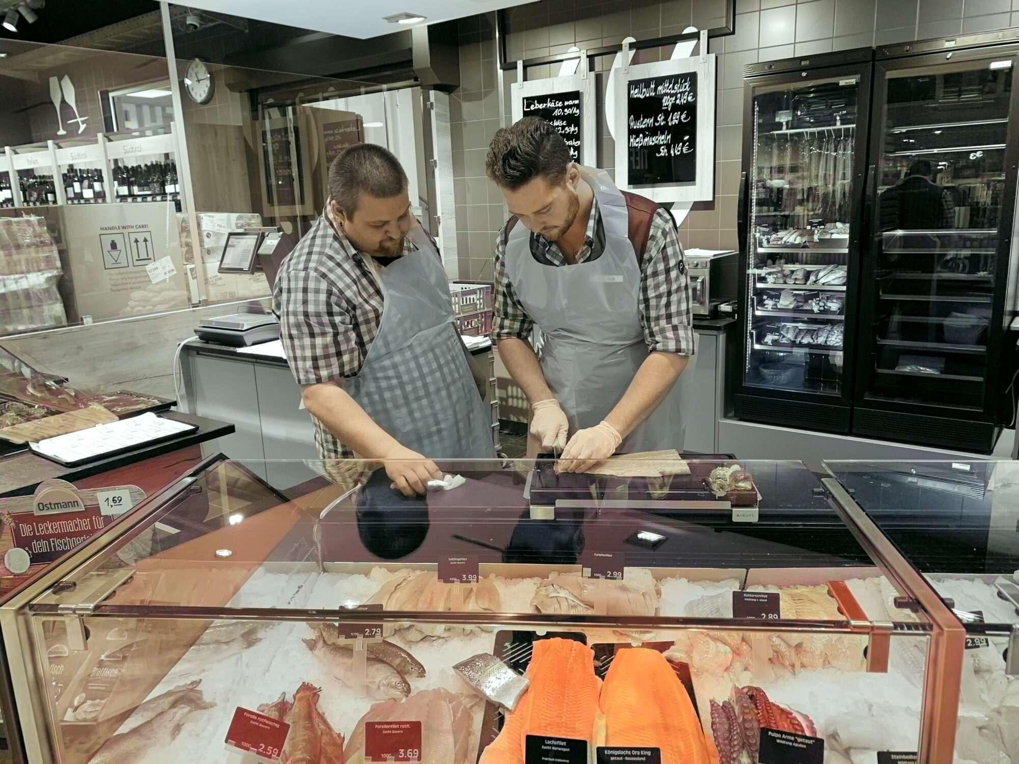 Einkaufserlebnis Fisch