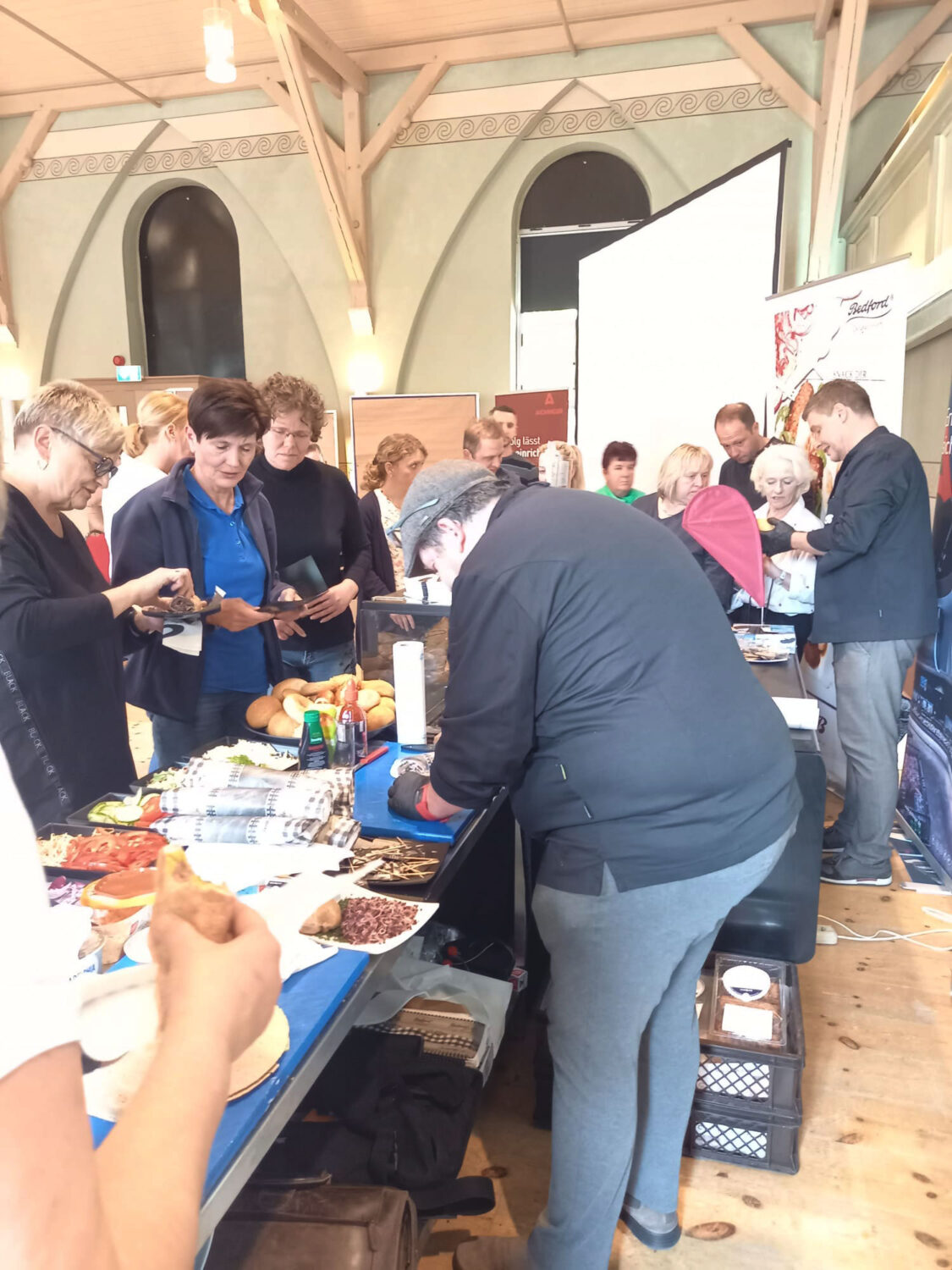 Klaus Wydra und Stefan Klausmann beim Snackworkshop 2024