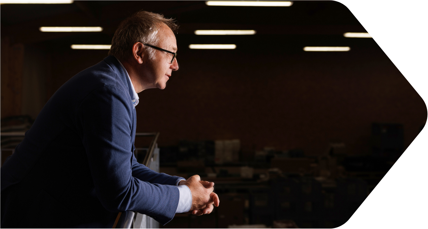 Christian Priebe blickt in die Zukunft