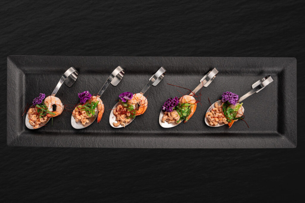 Catering: CATE in schwarz