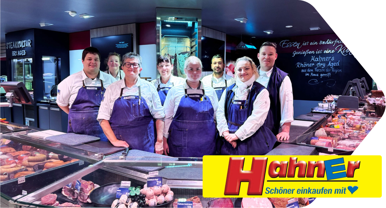 Das Team von EDEKA Hahner