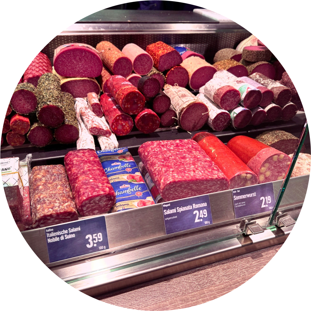 Thekentreppen,  Thekenstufen oder Thekendisplay
