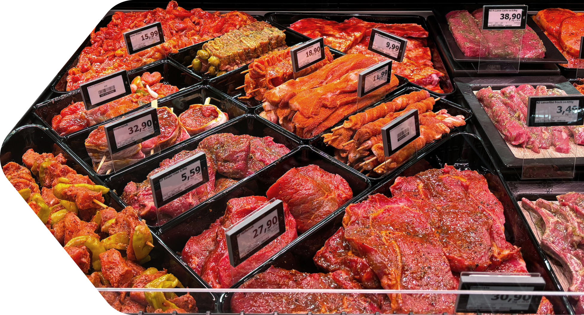 Schalenkombination FRESH von PricoPlex mit Grillfleisch