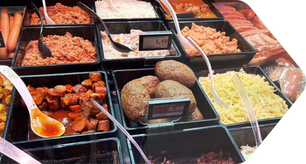 Salatschalen CASUAL in der Mittagstheke