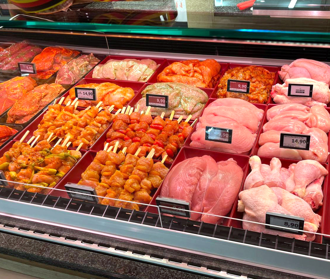 Thekenschale GRACE in rot